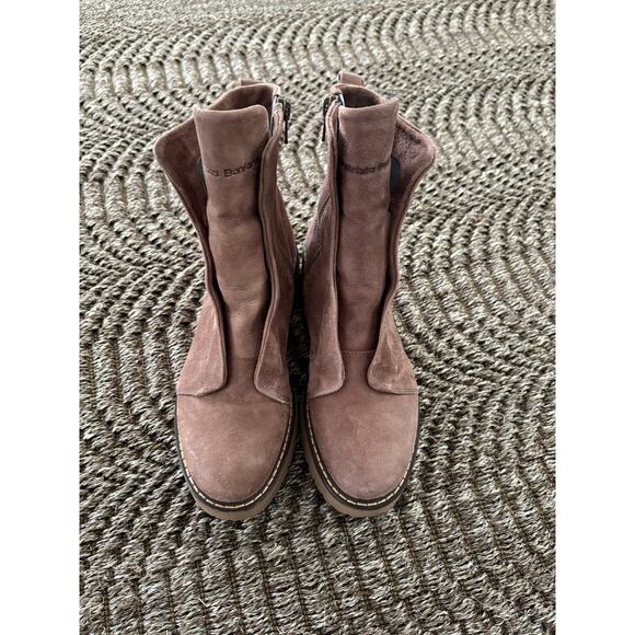 PATRIZIA BONFANTI BOOTS SUEDE KUNI NO LACE HOFF BROWN - Picture 4 of 8